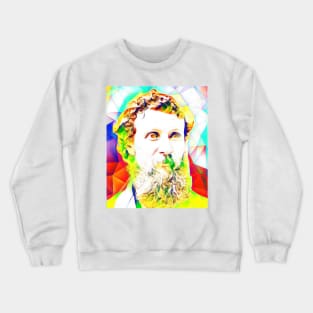 John Muir Colourful Portrait | John Muir Artwork 12 Crewneck Sweatshirt